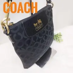 ​✨️美品✨️コーチ シグネチャー サコッシュ ショルダーバッグ ブラック