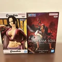 ワンピース グランディスタ　ハンコック　シャンクス　フィギュア