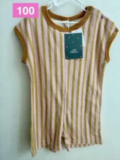 しまむら　softcheese サロペット 100 新品未使用