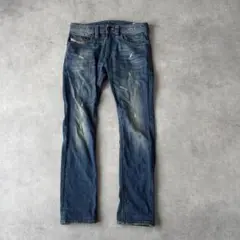 18083 DISEL ダメージ スキニージーンズ 29インチ