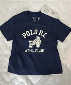 新品未使用　Ralph Lauren ネイビー Tシャツ 12M