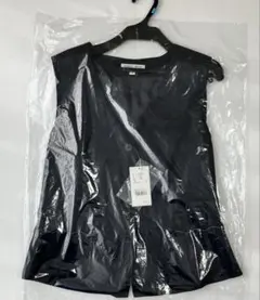 事務服　ベスト　13号　紺　ネイビー