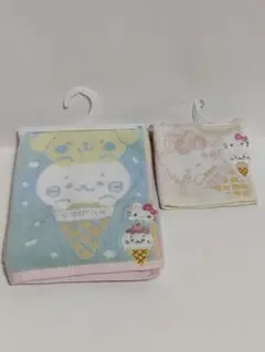 ドンキ限定★しろたんサンリオコラボ★タオル、ハンカチ