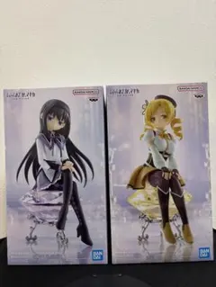 魔法少女まどか☆マギカ フィギュア 暁美ほむら　巴マミ2体セット