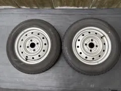 ②軽乗用 24.26年BRIDGESTONE 145/80R13 2本送料込みのサムネイル