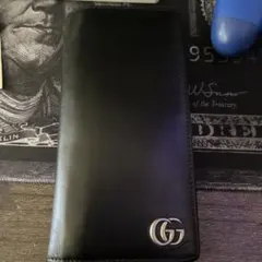 Gucci ブラックレザー 長財布