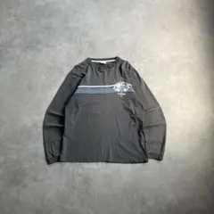 00s y2k piko fade black l/s cutsew logoのサムネイル