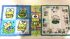 サンリオ　 ケロケロケロッピ　レトロ　ハンカチ