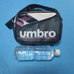 umbroショルダーバッグ白/ピンク 雑貨 サッカーフットサル子供スポーツ ママ