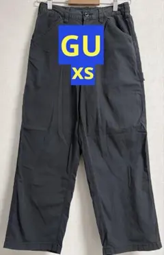 【GU ジーユー】　XS ペインターイージーアンクルパンツ