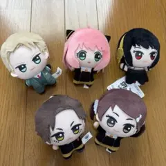 SPY×FAMILY スパイファミリー ちびぐるみ 5種セット ぬいぐるみ