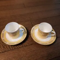 ティファニー、カップ&ソーサー　2客