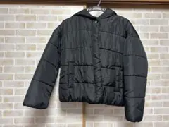 earth music&ecology♦️フード付き♦️中綿ダウンジャケット♦️黒♦️