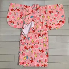 4.8子供用 着物 ピンク マイメロ風 70cm 80cm 90cm女の子