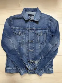 濃いデニムブルー デニムジャケット