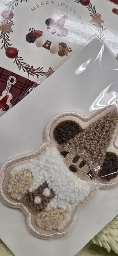 リルリンリン クリスマス2025 キーチェーン キーホルダー ディズニー 茶色