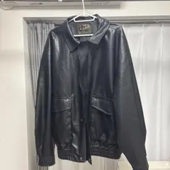 REAL SIMONS カニーノ仔牛革 コーチジャケット ブラック L REAL SIMONS カニーノ仔牛革 コーチジャケット ブラック M 美品良質