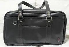 美品 EASTBOY スクールバッグ 黒 ブラック 桜女神　ピンク