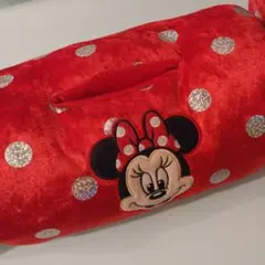 ミニーマウス 水玉 ティッシュケース