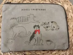 ADIEU TRISTESSE 猫ポーチ　雑誌付録 猫小物のサムネイル