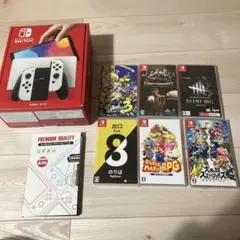 Nintendo Switch 有機ELモデル + ゲーム6本セット