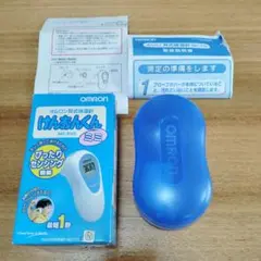 OMRON 耳式体温計 MC-510 青 収納ケース付き　新品未使用品