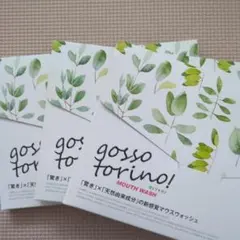82本】gosso torino ゴッソトリノ マウスウォッシュ - メルカリ