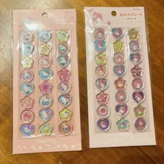 おはじきシール　サンリオ　マイメロ　キティ　シール　未使用　正規品