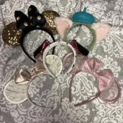 ディズニー カチューシャセット 6点