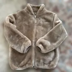 ❤︎フリースジャケット❤︎120cm ベージュ　男の子　女の子