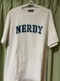 NERDY Tシャツ フロントロゴ ホワイトのサムネイル