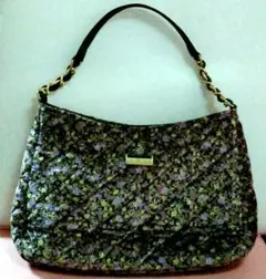 【未使用品♬再値下げ！】パープル小花柄バッグ♡