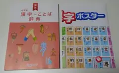 チャレンジ6年生　漢字＋ことば辞典 6年生　漢字ポスター