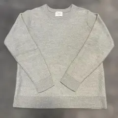 Discoat メンズ　ニットセーター　グレー　Lサイズ