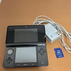 Nintendo3DS コスモブラック（充電器、SDカード付き）