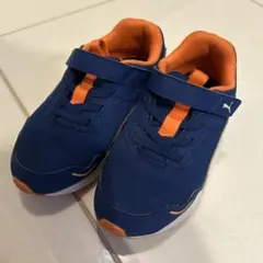 PUMA プーマ スピードモンスター 18cm ブルー　オレンジ　ネイビー