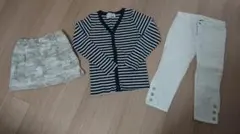 【美品】UNIQLOスカッツ GAP ハーフパンツ 長袖シャツカーディガン