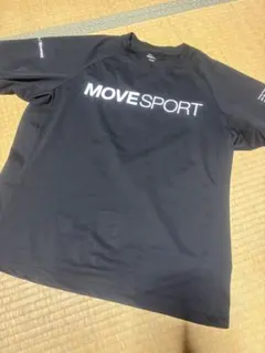 DESCENTE MOVE SPORT Tシャツ ブラック Oサイズのサムネイル