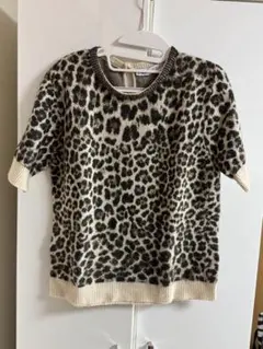 ヒョウ柄 ニット