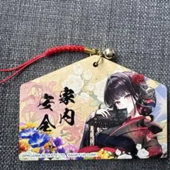 勝利の女神　NIKKE メガニケ シン 京都 絵馬風ストラップ　推し旅