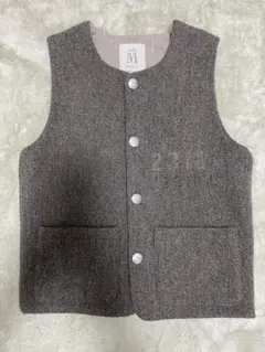 S*様 weirdoウィアード　ウールベスト WEIRDO（ウィアード） ベスト WEIRDO FLAME - RACING VEST -BLACK