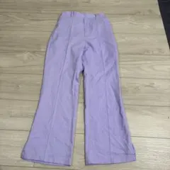 ロングパンツ パープル 150サイズ