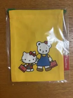 ファミリア⭐︎キティ　コラボ　巾着