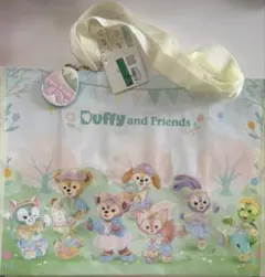 上海ディズニー ショッピングバッグ Mサイズ ダッフィーフレンズ 春日