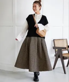 新品★journal standard relume ジャガードタッグスカート