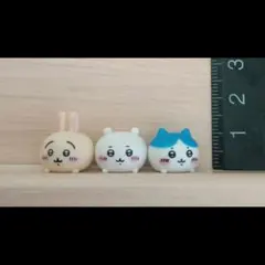 フィギュア　ちいかわ1個+うさぎ1個+ハチワレ1個=3個