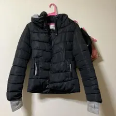 ショートダウン　黒