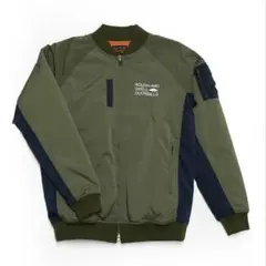 ラフアンドスウェル　ブルゾン　M ROUGH&SWELL ラフアンドスウェル 蓄熱ブルゾン ブルー系 M
