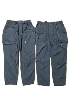 outdoor カーゴパンツ ブラック Lサイズ 2本セット