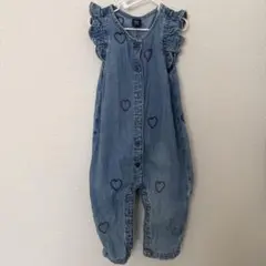 JUNI デニム ロンパース 2Y - メルカリ